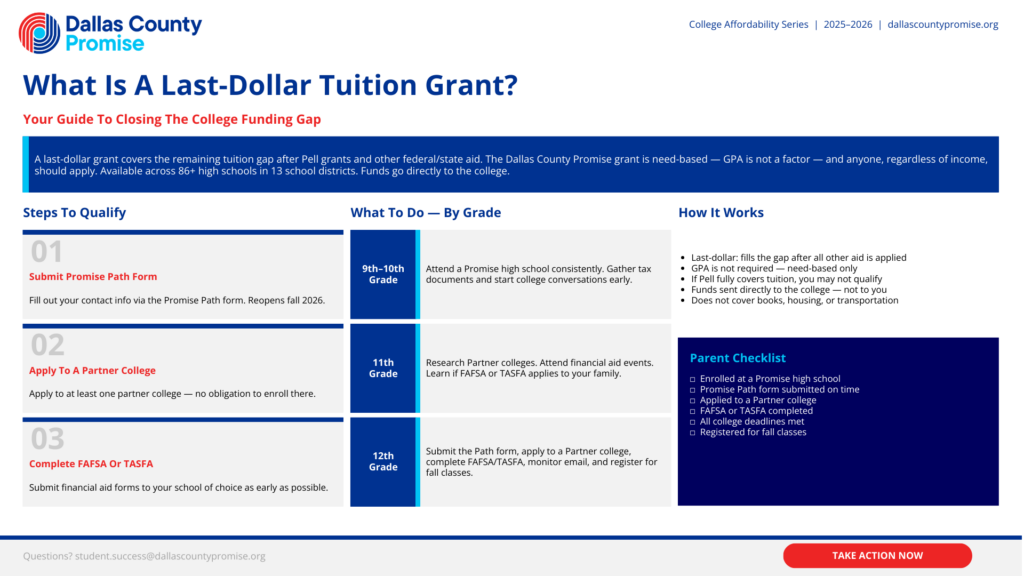 Last-Dollar Tuition Grant